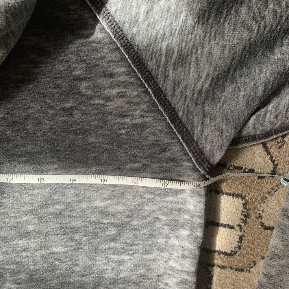 Gray Bohemian Hoodie With Elephant Patchwork - image 5